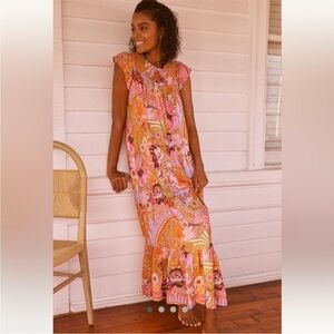 Anthropologie Arielle Sleep Maxi Dress XS